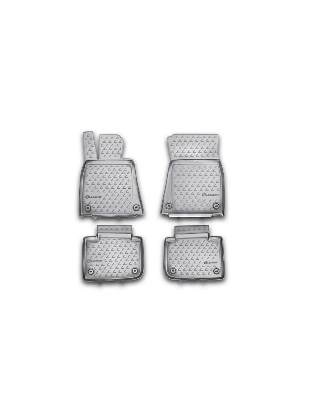 Коврики в салон для LEXUS GS 250 (IV, IVr), 2011-2018, 4 шт. (полиуретан) NLC.29.21.210KH