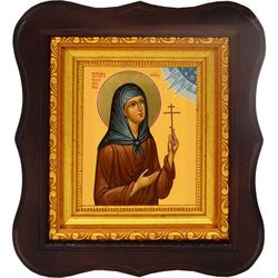 Татиана Чекмазова преподобномученица, послушница. Икона на холсте.