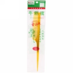 Расческа с хвостиком , цвет янтарь, 21см