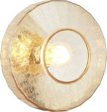 Светильник настенный-потолочный 1*Е27 2198/03/01CW бронза/янтарный Acordy Stilfort