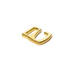 Крючки для босоножек 10 мм, золото