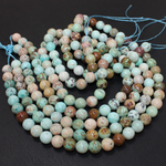 Бирюза Перуанская бусины 8мм 10мм