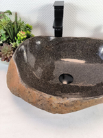 Раковина из речного камня RS-65618 50*36*15 0861