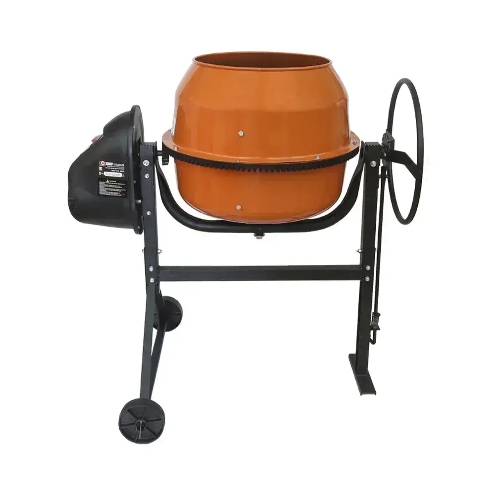 Бетономешалка Garvill БСЭ-140, электрическая, чугунная