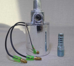 Электромагнитный клапан для воздушных сигналов (12/24В) | 155 гр. 8,5 *4,5 *5,5 см