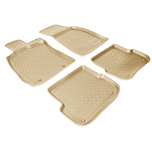 Ковры в салон Norplast/Unidec для Audi A6 в кузове 4F:C60 (2004-2011), Бежевый, арт.NPL-Po-05-03-B