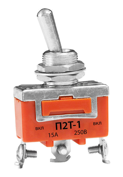 Тумблер П2Т-1 15А 250В 3 контакта