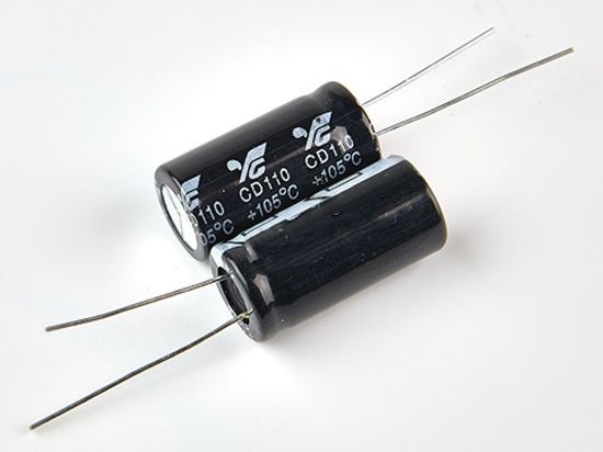 Конденсатор электролитический 2200мкФ 50в 105°С CD110 / 16х35 / YG