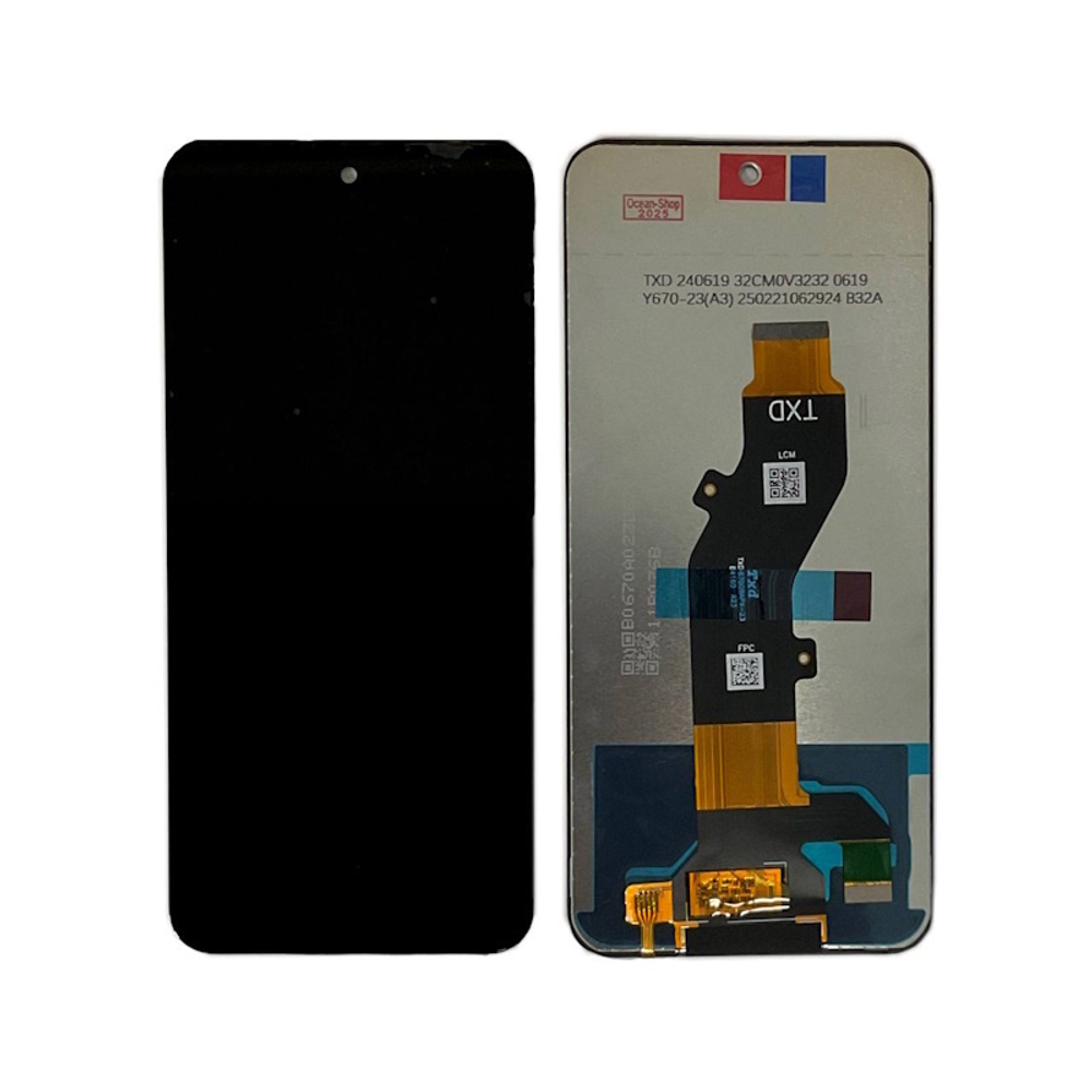 Дисплей для Infinix Hot 50i (X6531) с тачскрином Черный - OR