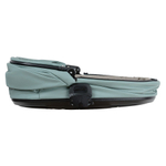 Детская коляска Roan Sol Vintage Leather 2.0 3 в 1 с автокреслом Pituso Baesa Pro Black,Beige Canopy SL/13/L Misti Mint/Grey/руч. Серый