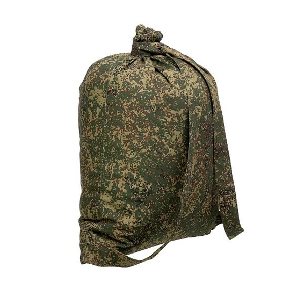 Мешок вещевой солдатский (палаточная ткань) зел цифра (HS-РК-7зц) Helios