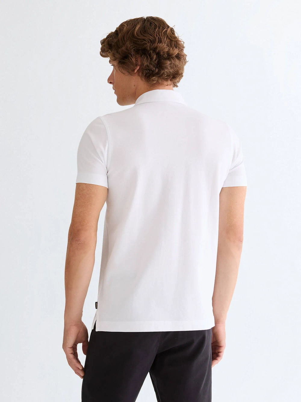 Поло мужское WRANGLER POLO SHIRT BRIGHT WHITE