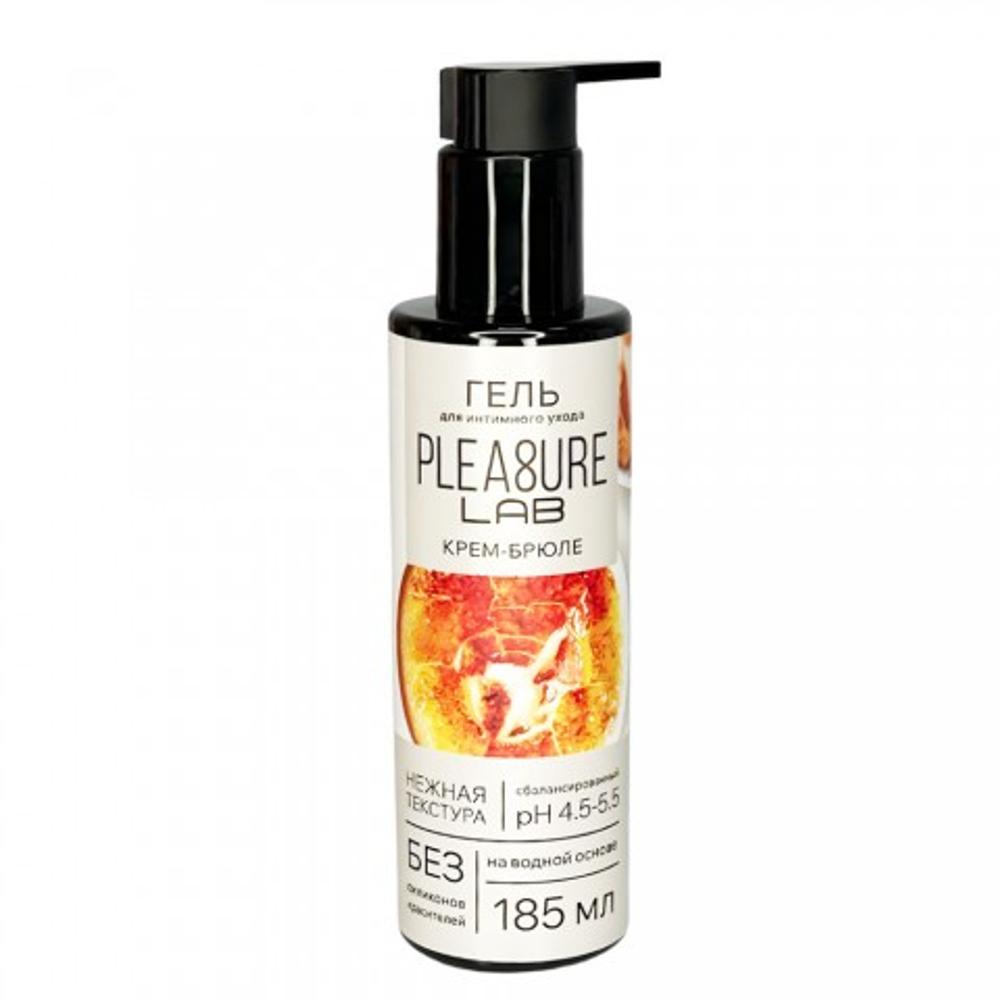 Съедобный лубрикант на водной основе Pleasure Lab Крем-брюле 185 мл