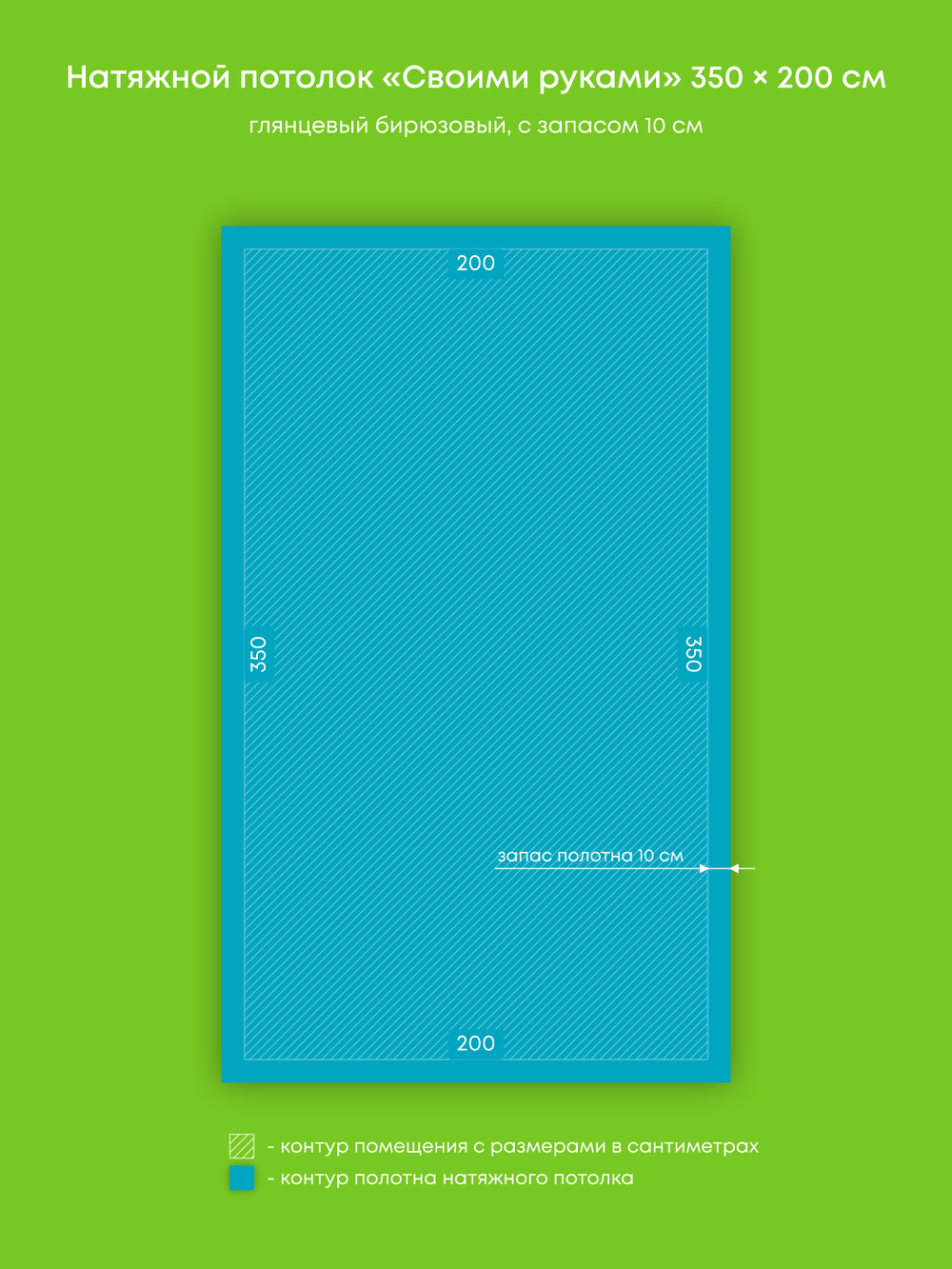 Натяжные потолки 7 м2, 7 м2