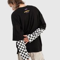 Лонгслив ATF Racing/Speedtrack двойной рукав, черный