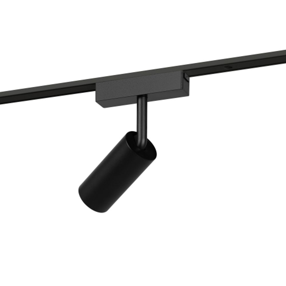Магнитный трековый светильник ЭРА TRM-S5-3-8W4K-BK прожекторного типа для тонкой магнитной системы 8Вт 4000К черный