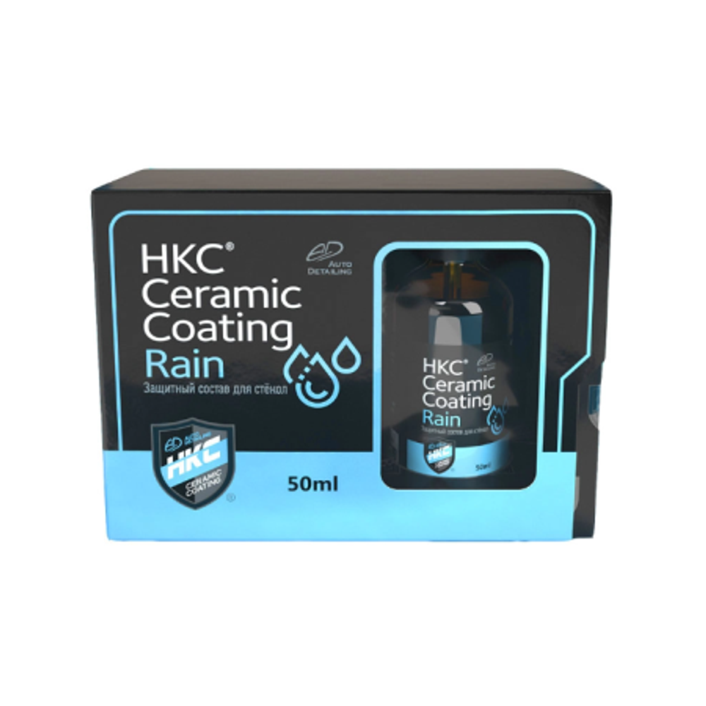 HKC Ceramic Coating Rain - Защитный состав для стекол, 50мл