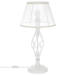 Citilux Ровена CL427810 Настольная лампа с абажуром Белая