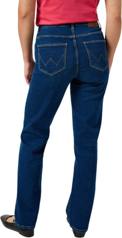 Джинсы Wrangler STRAIGHT CRISP CANVAS синий