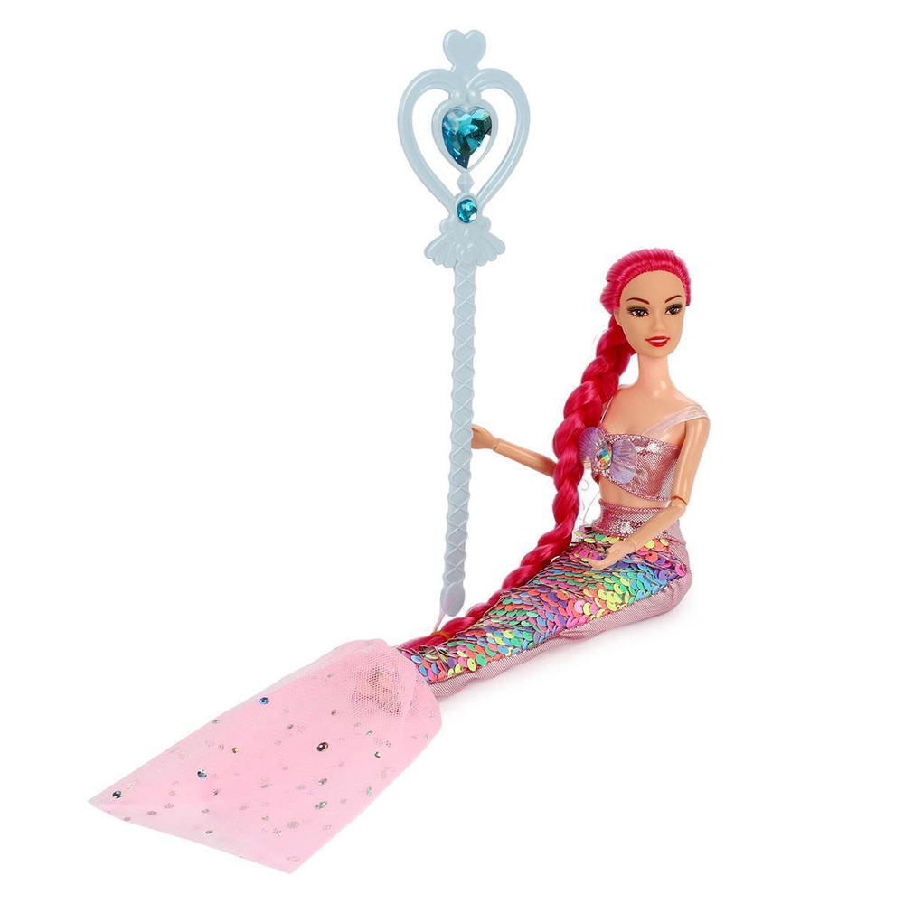 Кукла тип Модница Русалка с аксессуарами, коробка 316-3