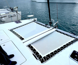 Сетка для трамплина катамарана  и тримарана