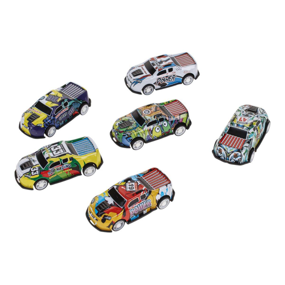 Набор машин 6шт, коробка 598-681