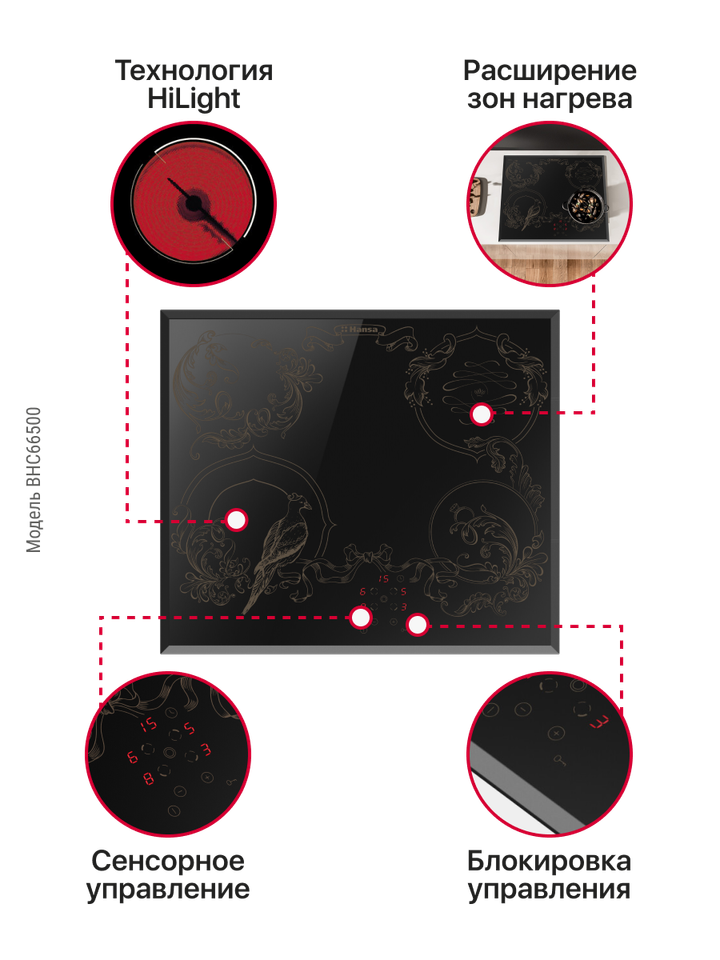 Электрическая панель Hansa BHC66500