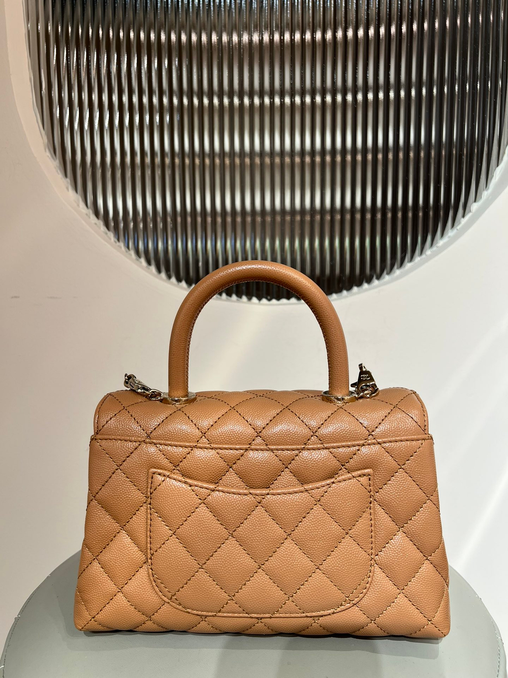 Chanel Flap Bag With Top Handle