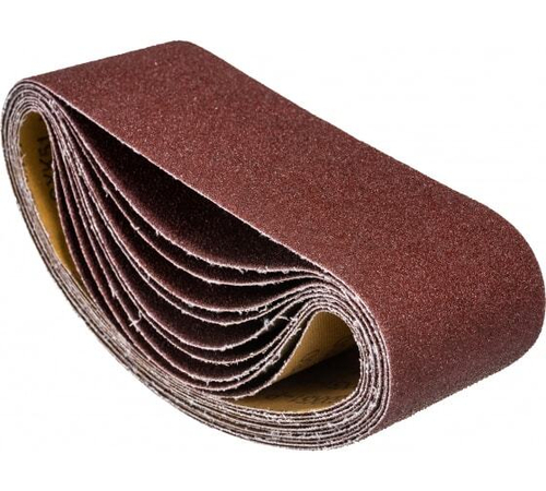 ЛЕНТА АБРАЗИВНАЯ MATRIX Р60, 75 Х 533 ММ, 10 ШТ 74230