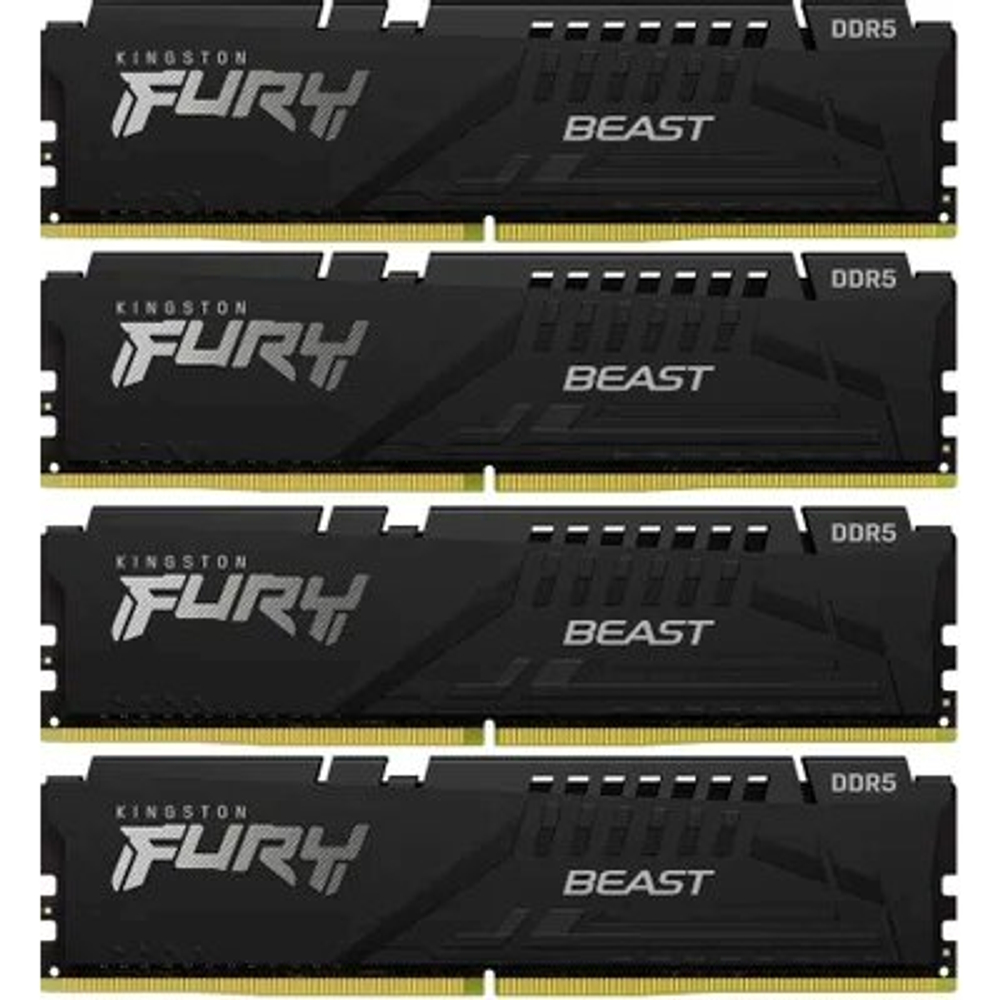 Оперативная память Kingston Fury Beast Black XMP KF556C40BBK4-64