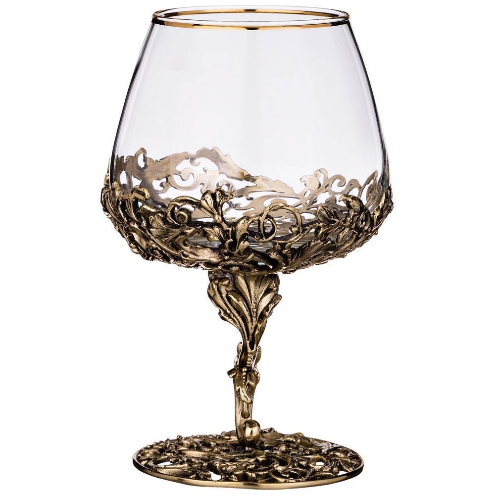 БОКАЛ ДЛЯ КОНЬЯКА "АЖУРНЫЙ" 300 МЛ. (КОР=1ШТ.)