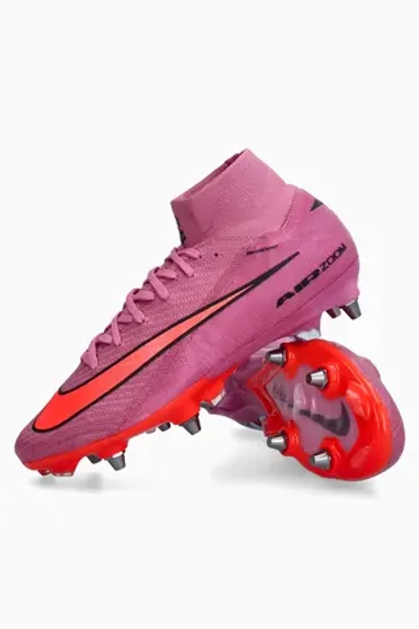 Бутсы Nike Zoom Mercurial Superfly 10 Elite SG-Pro - бордовый