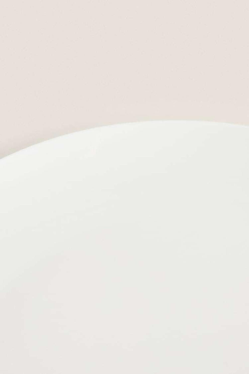 ZARA HOME ТОНКАЯ ФАРФОРОВАЯ ПЛОСКАЯ ТАРЕЛКА, БЕЛЫЙ