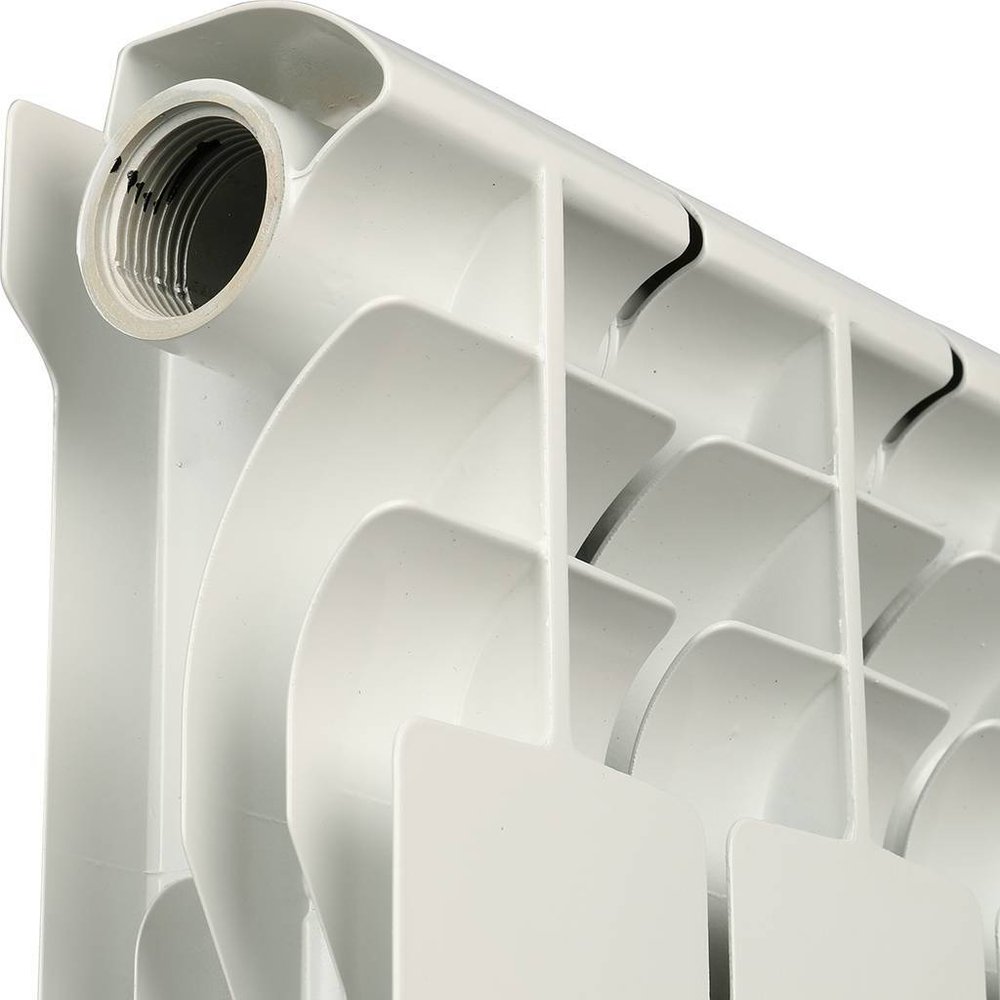 ROMMER BI500  8 секции радиатор биметалический (RAL9016)