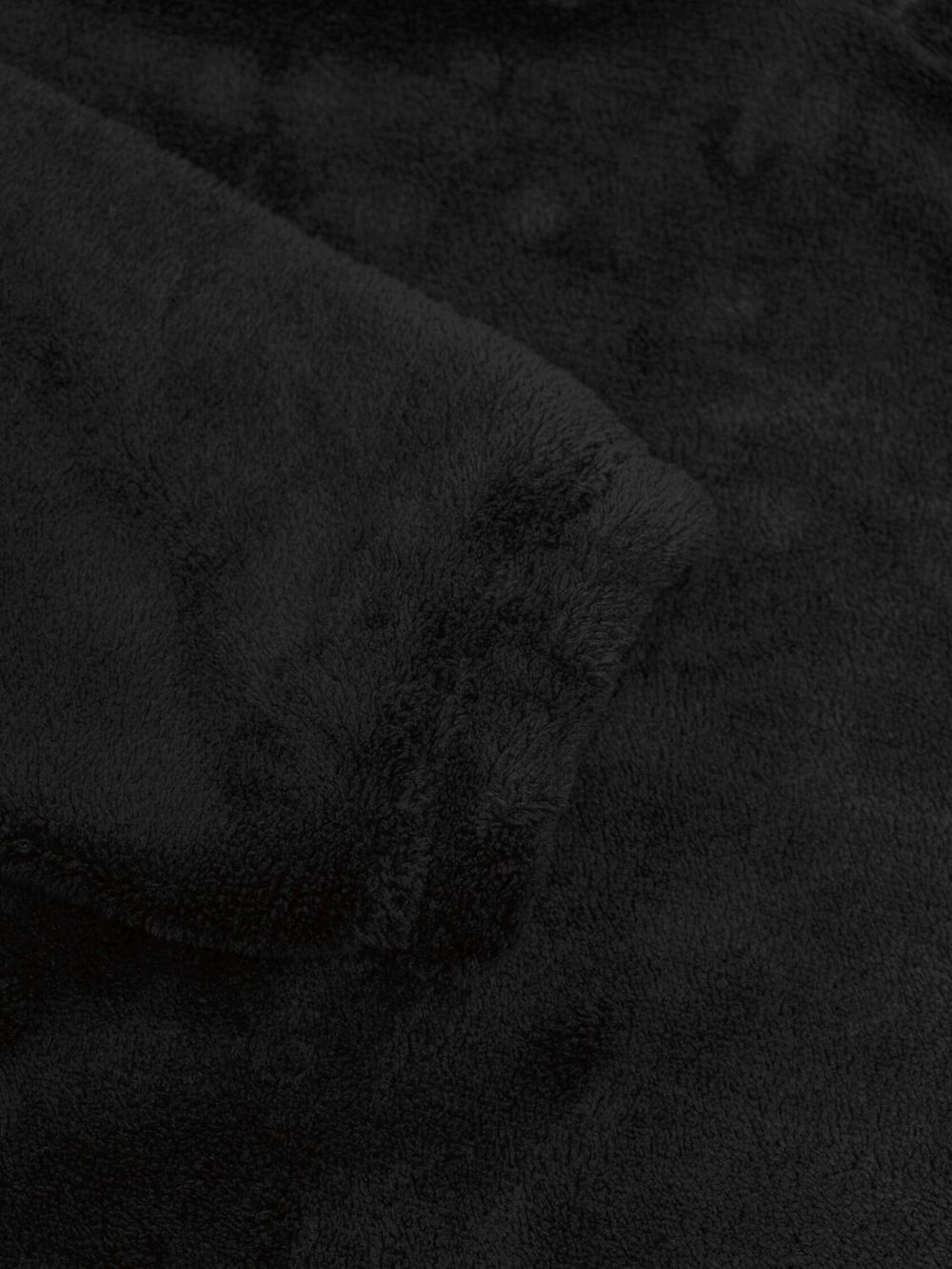 Худи Hardlunch плюшевый черный