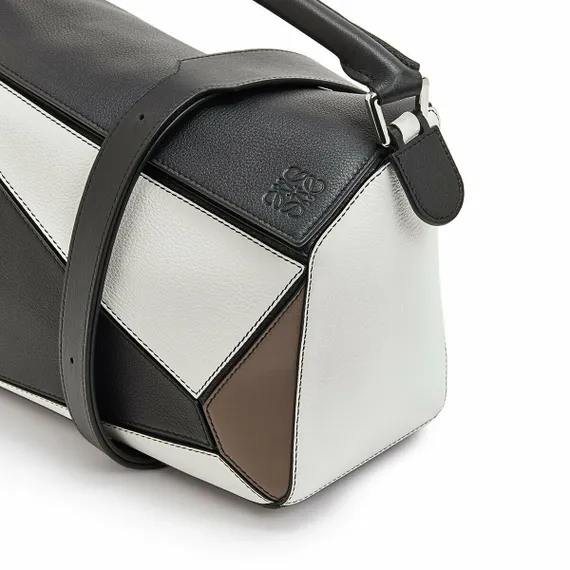 Сумка Loewe Puzzle Small Bag Black/taupe