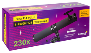 Телескоп Levenhuk Blitz 114 PLUS