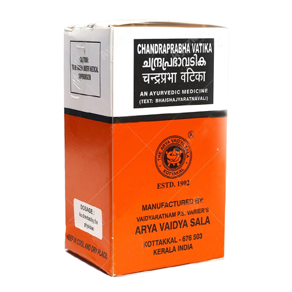 Чандрапрабха Вати Арья Вадья Сала (Chandraprabha Vati Arya Vaidya Sala), 100 таблеток