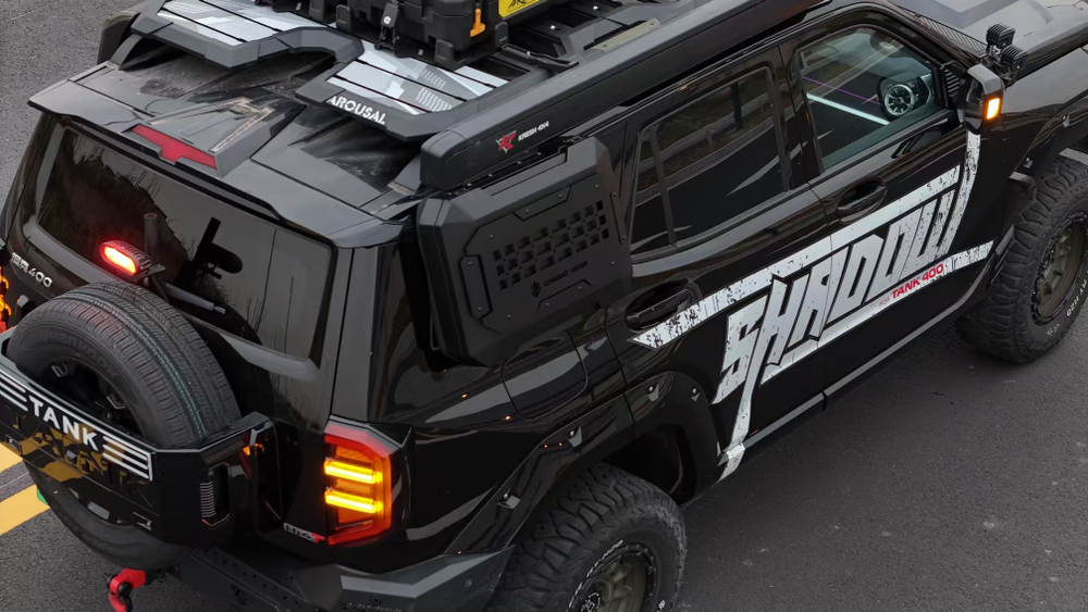 Tank400 верхний багажник Explorer Guardian