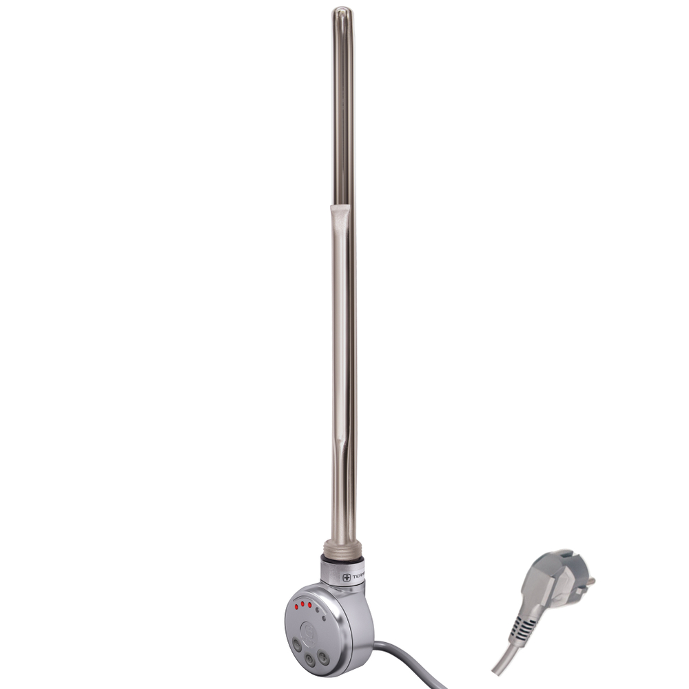 Электрический ТЭН Мег 1.0 600W Silver Matt, кабель спиральный с вилкой, шт