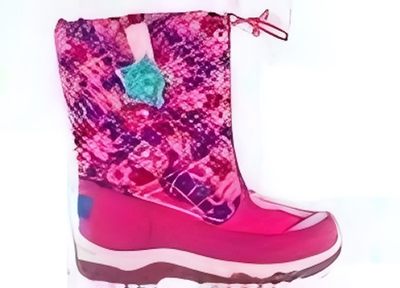 Сапоги (Дутики) PEPPA PIG 6883A, р.27 фуксия, нат.шерсть