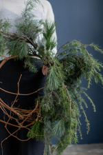 Венок Green wooden