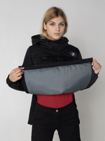 Анорак женский зимний Город Горький черный