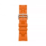 Apple Watch Series 9 Hermes 45 mm, спортивный ремешок Kilim оранжевый