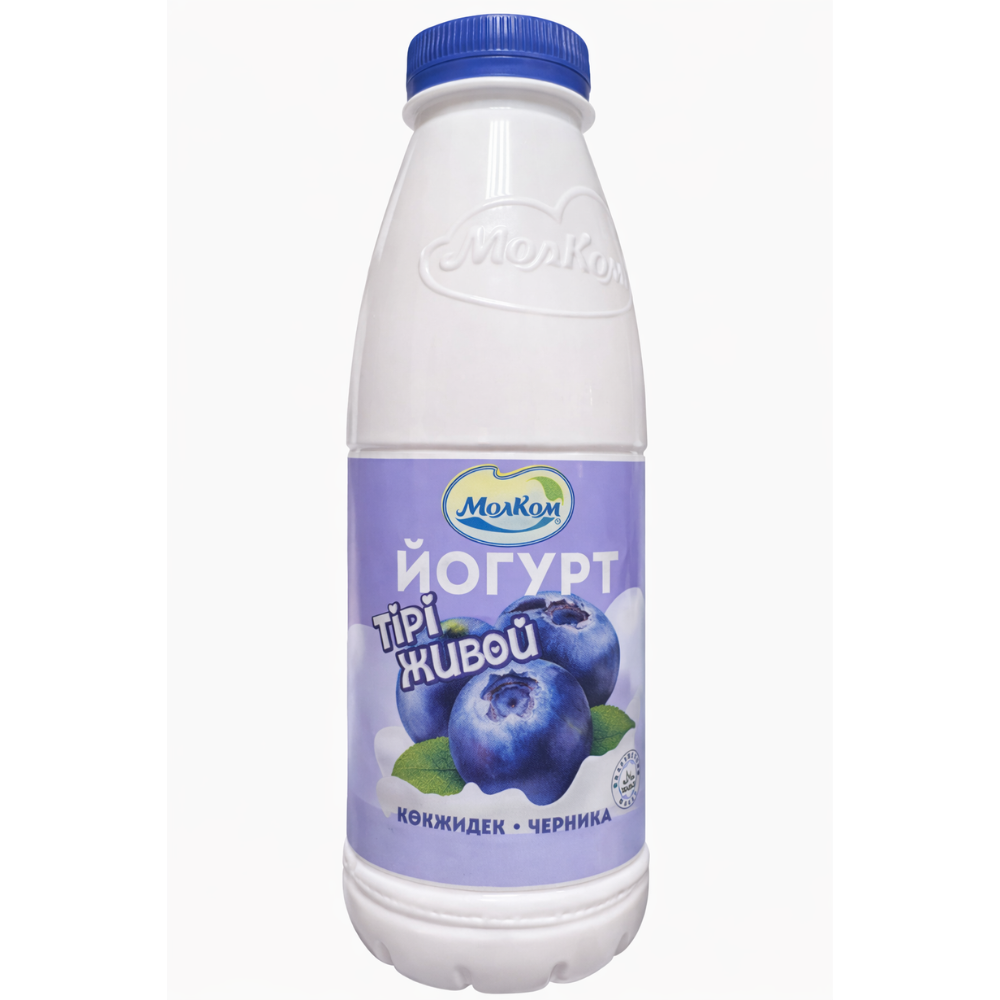 Йогурт питьевой МолКом Черника 450 мл