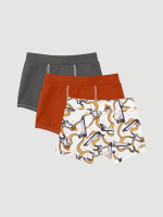 Трусы-боксеры для мальчика Mjölk Сет из 3х штук, Ракеты, уценка