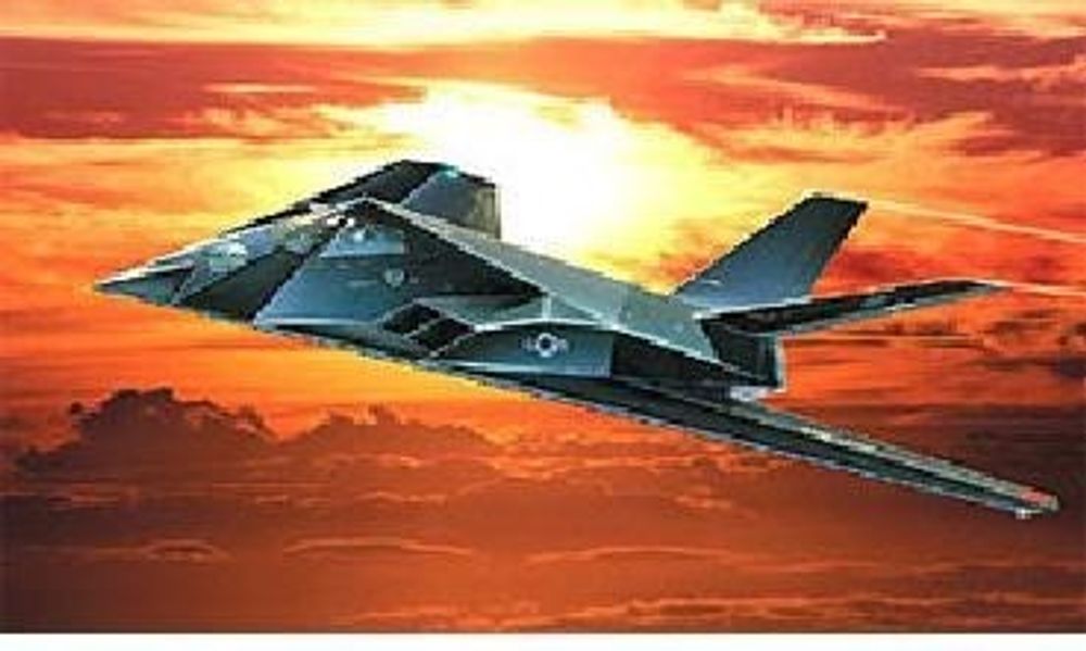 Купить Модель сборная Самолет F-117 Стелс