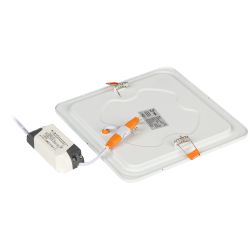 Светильник светодиодный встраиваемый ЭРА LED 2-16-6K квадратный 16Вт 6500К | Downlight