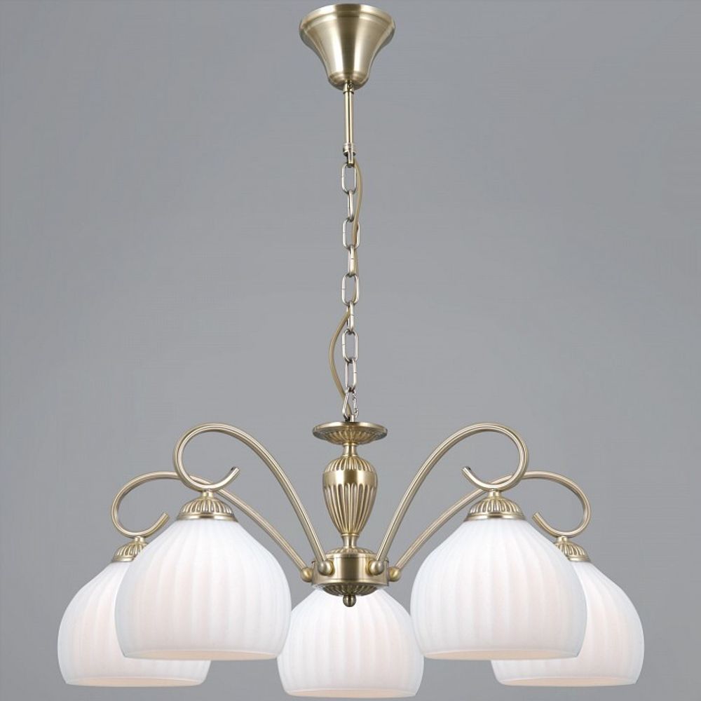 Подвесная люстра ILLUMICO CAPELLA IL0695-5PSQ-24 AB CAPELLA