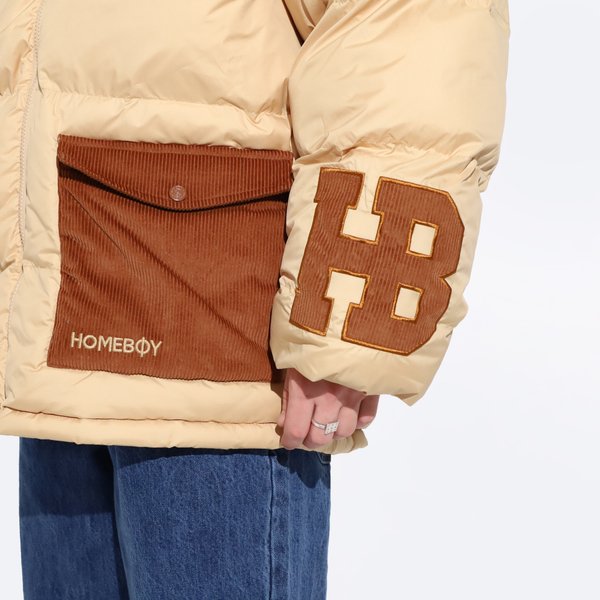 Куртка Homeboy Blowball Jacket (beige) артикул:UktuAGG2gvu3KQMpLLCld2 - купить в магазине Дайс